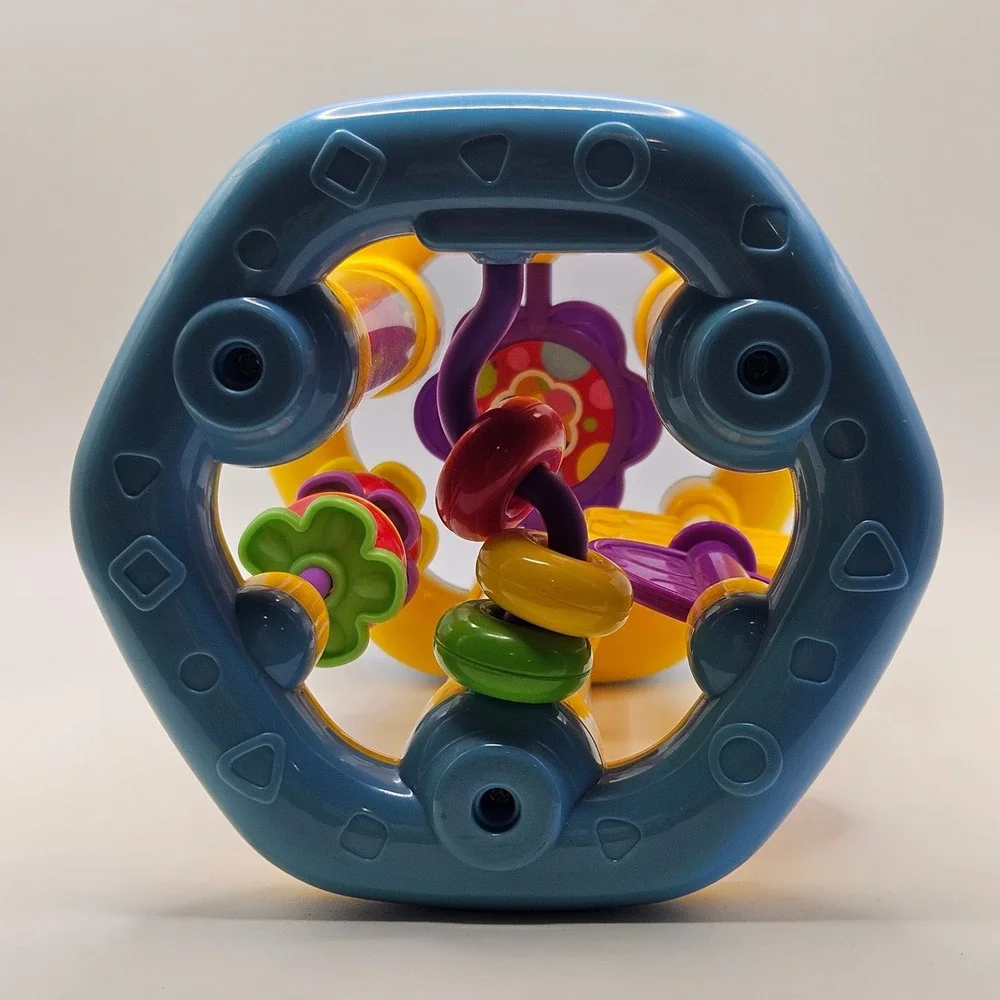 HAP‎ P KID FUN N ROLL FLOWER INFANT DEVELOPMENTAL TOY BY LITTLE LEARNER